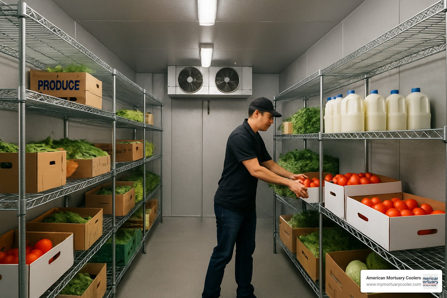Keep It Cool with These Walk-in Fridge Options - American Mortuary Coolers & Equipments Keep It Cool with These Walk-in Fridge Options - American Mortuary Coolers & Equipments